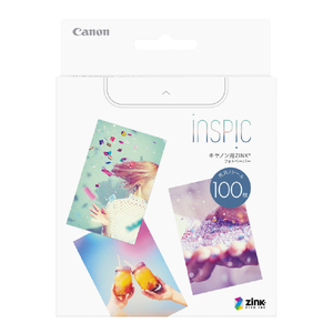 Canon - inspic本体+フォトペーパー98枚セット キヤノン ZP2030100 キヤノン用ZINK フォトペーパー 100枚入り