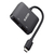 エレコム USB Type-C(TM) - DisplayPort(TM)変換アダプター 2ポート(12cm) ブラック AD-CDP2BK2-イメージ2