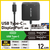エレコム USB Type-C(TM) - DisplayPort(TM)変換アダプター 2ポート(12cm) ブラック AD-CDP2BK2-イメージ3