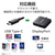 エレコム USB Type-C(TM) - DisplayPort(TM)変換アダプター 2ポート(12cm) ブラック AD-CDP2BK2-イメージ6