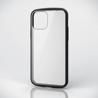 エレコム iPhone 12/12 Pro用ハイブリッドケース TOUGH SLIM LITE フレームカラー ブラック PM-A20BTSLFCBK