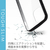 エレコム iPhone 12/12 Pro用ハイブリッドケース TOUGH SLIM LITE フレームカラー ブラック PM-A20BTSLFCBK-イメージ6