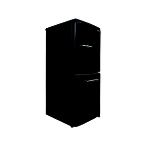 e angle 【右開き】171L 2ドア冷蔵庫 ブラック ANG-RE171-D1(K)-イメージ2