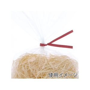 ヘイコー 和紙タイ 4×120 レッド 50本入 FC073SF-008750333-イメージ2