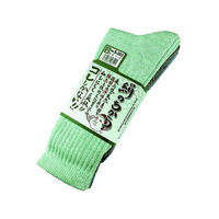 おたふく手袋 絹のちから 先丸靴下 モク柄 3足組 FCE319Z