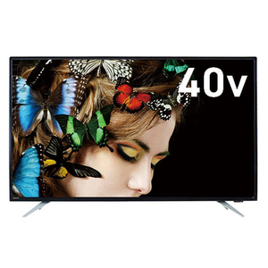 ４Ｋ内蔵40インチ型テレビ ORION OL40XD100 オリオン OL40XD100 40V型4Kチューナー内蔵液晶テレビ ブラック