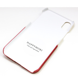 Happymori iPhone XS/X用ケース Memories of Paris ワインレッド HM14450I58-イメージ8