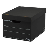フェローズ バンカーズボックス 703S フルブラック1個 FCE160L-FE-100143113