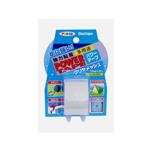アサヒペン パワーテープ クリヤメッシュ 36mmx4M FC809PJ-T044-イメージ1