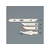 エスコ ナイフ替刃 EA589AA-56用 片刃 10枚 FCV7890-EA589AA-58-イメージ2
