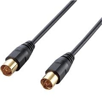 エレコム アンテナケーブル(ストレート - ストレート/2m) 2M AV-ATSS20BK