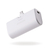 エレコム 折り畳み式直挿しモバイルバッテリー(USB Type-Cプラグ/5000mAh) ホワイト DE-C57L-5000WH-イメージ1