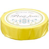 ニチバン ニチバン プチジョア マスキングテープ イエロー 15mm×18m FCG039V-PJMT-15S060