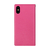 HANSMARE iPhone XS/X用手帳型スタンディングケース ピンク HAN10450I8-イメージ2