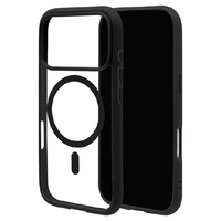 ラスタバナナ iPhone17 Pro用FLEXGUARD 磁力充電対応 ブラック＊クリア 9026IP5BHPMBK