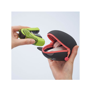 リヒトラブ SMART FIT プニラボ エッグポーチ ハチワレネコ FC09811-A7782-4-イメージ4
