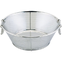 三宝産業 UK 18-8 パンチング 揚げザル 平底 65cm 補強付 FCL1133-070414065