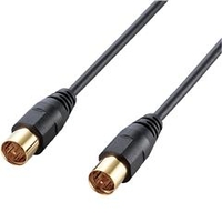 エレコム アンテナケーブル(ストレート - ストレート/3m) 3M AV-ATSS30BK