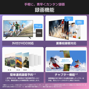 ハイセンス 40V型 フルハイビジョンスマート液晶テレビ A4Sシリーズ 40A4S-イメージ12