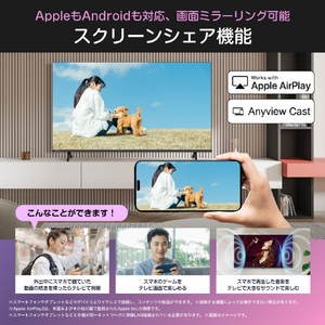 ハイセンス 40V型 フルハイビジョンスマート液晶テレビ A4Sシリーズ 40A4S-イメージ4