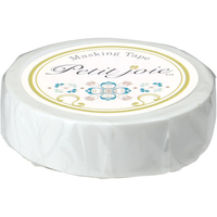 ニチバン ニチバン プチジョア マスキングテープ ホワイト 15mm×18m FCG040V-PJMT-15S061