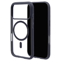 ラスタバナナ iPhone17 Pro用FLEXGUARD 磁力充電対応 ネイビー＊クリア 9027IP5BHPMNV