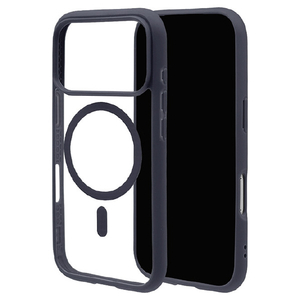 ラスタバナナ iPhone17 Pro用FLEXGUARD 磁力充電対応 ネイビー＊クリア 9027IP5BHPMNV-イメージ1