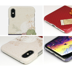Happymori iPhone XS/X用ケース Memories of Paris ダークブルー HM14451I58-イメージ7