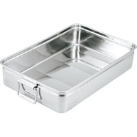 大屋製作所 CL 18-8 番重バット 大 深型(11cm)手付 FC017LH-3038200