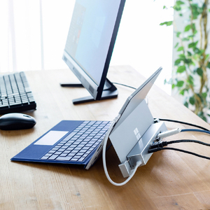 サンワサプライ Surface用ドッキングステーション USB-3HSS6S-イメージ12