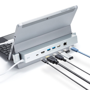 サンワサプライ Surface用ドッキングステーション USB-3HSS6S-イメージ3