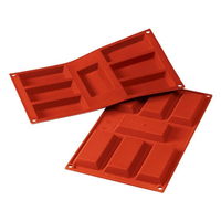 Silikomart シリコマート/シリコンフレックス フィナンシェ(7ヶ取)SF054 FC338LA-0558100