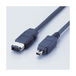 エレコム IEEE1394ケーブル(4-6ピン、1m) IE-461BK エレコム IEEE1394ケーブル(4-6ピン、1m) IE-461BK