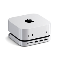 SATECHI PST-GNMMES MAC MINI M4 STAND & HUB WITH SSD ENCLOSURE