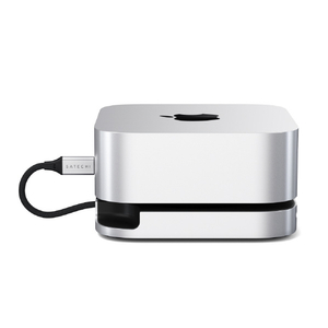 SATECHI MAC MINI M4 STAND & HUB WITH SSD ENCLOSURE PST-GNMMES-イメージ3