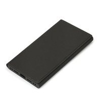 PGA iPhone 15 Pro用ガラスフリップケース スクエアデザイン ブラック PG-23BGF05BK