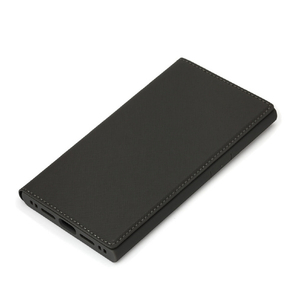 PGA iPhone 15 Pro用ガラスフリップケース スクエアデザイン ブラック PG-23BGF05BK-イメージ1