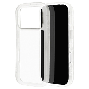 ラスタバナナ iPhone17 Pro用FLUFFY SHAPE TPUケース ホワイト 9028IP5BTPWH-イメージ1