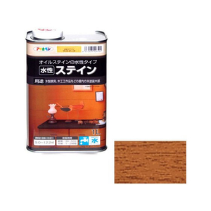 アサヒペン 水性ステイン 1L ライトオーク FC211PP-イメージ1