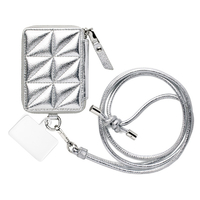 ユニケース Mag Shoulder Mini wallet silver UNI-CCMG-2SWSV