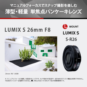 パナソニック デジタル一眼カメラ用交換レンズ(単焦点レンズ) S-R26-イメージ6