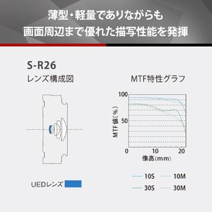 パナソニック デジタル一眼カメラ用交換レンズ(単焦点レンズ) S-R26-イメージ8