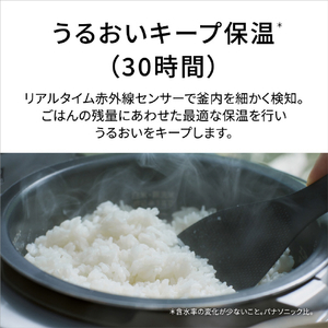 パナソニック 可変圧力IHジャー炊飯器(5．5合) Bistro ライトグレージュ SR-X910E-H-イメージ12