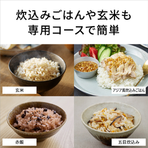 パナソニック 可変圧力IHジャー炊飯器(5．5合) Bistro ライトグレージュ SR-X910E-H-イメージ14