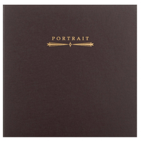 ハクバ スクウェア台紙 6切サイズ 2面(角×2枚) No.2020 ブラウン M2020-6-2BR