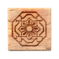 アーテック 木柄スタンプ10 ワールドファブリック 組格子3 FCE564U-74760