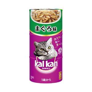 マースジャパンリミテッド ハンディ缶 1歳から まぐろ味 160g×3P カルカン KHC1ｻｲﾏｸﾞﾛ160GX3P-イメージ1