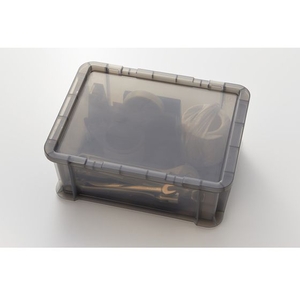 トラスコ中山 TRUSCO TSK-3、TSK-6、TSK-910兼用フタ 透明ブラック 透明ブラック36127218TSK-3､6､910 FC538GF-3639428-イメージ5