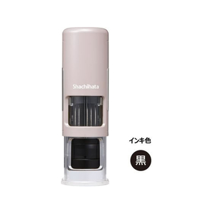シヤチハタ データーネームEX 15号サンドベージュ本体黒 FC030MS-XGL-CL15H4-K-イメージ1