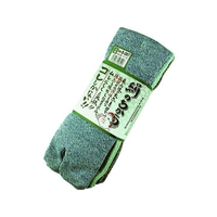 おたふく手袋 絹のちから タビ型靴下 モク柄 3足組 FCE322Z